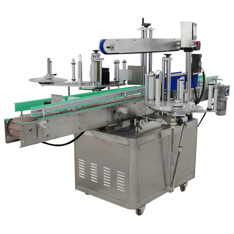 Tvornička oprema Poluautomatski aplikator površinskih naljepnica, stroj za etiketiranje ravnih četvrtastih boca 
