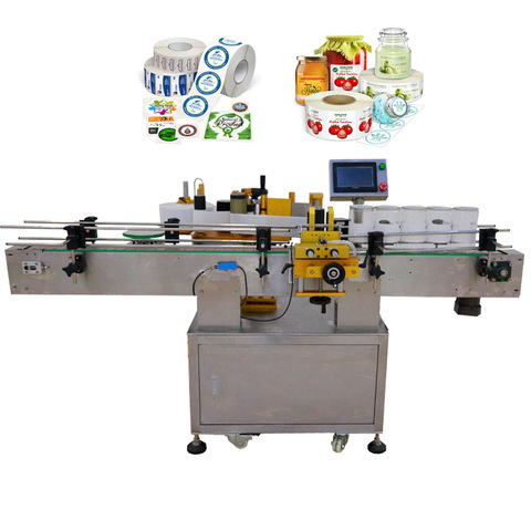 Stroj za etiketiranje okruglih boca tvorničke posude Automatska oprema za naljepnice Ručni naljepnica Stroj za naljepnice za plastične staklene boce 