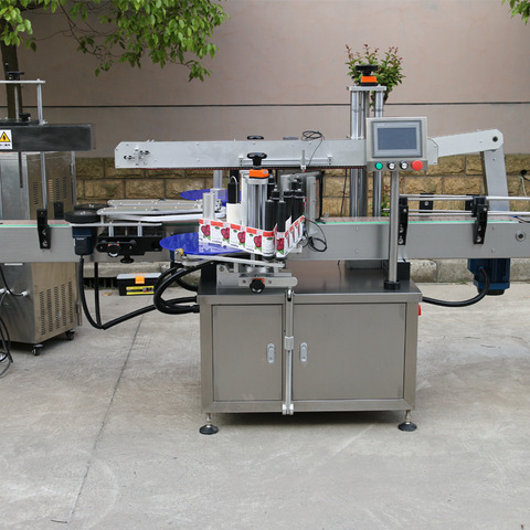 Tvornička opskrba Automatski aplikator ravninskih naljepnica za naljepnice Automatski ljepljivi stroj za dezinfekciju ruku za ravnu kvadratnu bocu 
