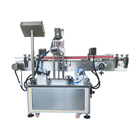 Automatski aplikator stroja za naljepljivanje termo-termoskupljajućim rukavima od PVC filma za naljepnice za poklopac boce ili tijelo 