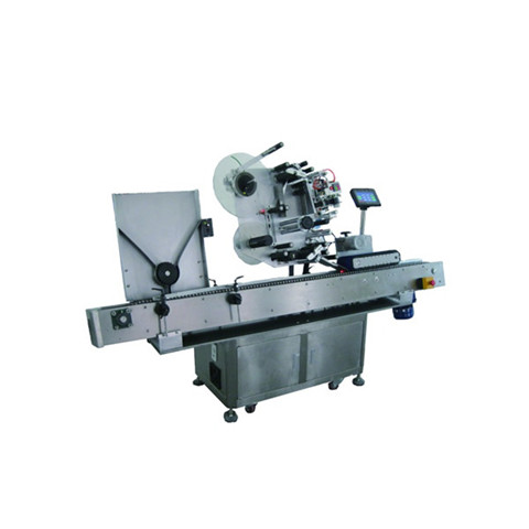 Stroj za automatsko naljepljivanje šprica / injekcija za naljepljivanje vodoravnih naljepnica 