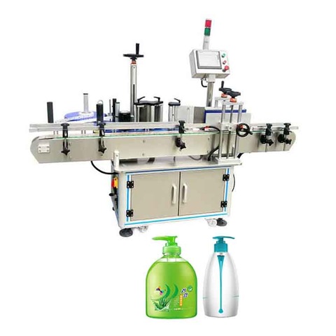 PLC kontrola Visokokvalitetni stolni automatski stroj za etiketiranje naljepnica boca ovalne plastične mineralne vode 
