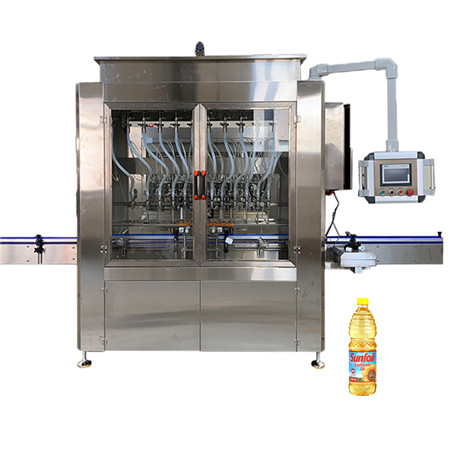 Ravna linija Rotacijski mali stroj za punjenje maslinovog ulja Automatska linija za proizvodnju strojeva za punjenje tečnosti u bočice 