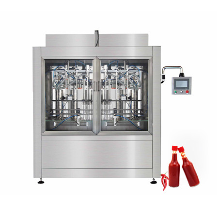 Stroj za automatsko punjenje tekućine / dezinficijensa / deterdženta / tekuće paste 