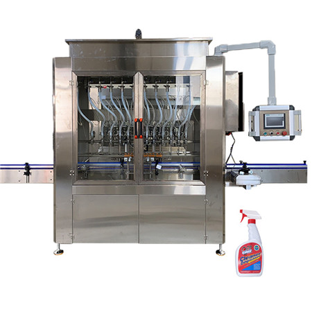 Poluautomatsko punjenje puža u puž, stroj za punjenje začinjenog mliječnog proteina čili prahom (limenke, boce, prethodno izrađene vrećice) 