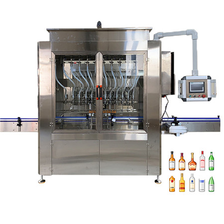 Automatska mašina za punjenje boca / bočica u prah s linijom za pakiranje etiketa za brtvljenje pranja 