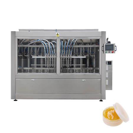 Automatski linearni stroj za punjenje boca za stroj za punjenje jogurta 4 glave 