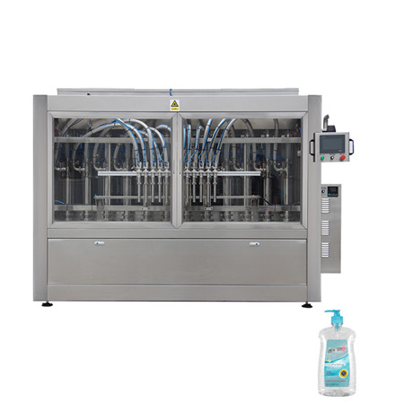 Automatski stroj za punjenje tekućeg sapuna deterdženta visoke viskoznosti za prodaju 