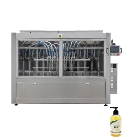 A02 Pneumatski stroj za punjenje tekuće paste za kremu / šampon / piće / vodu 