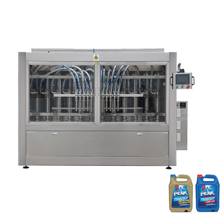 1L do 10L povrća Soja Ulje Linearni stroj za pranje i punjenje strojeva za zatvaranje 