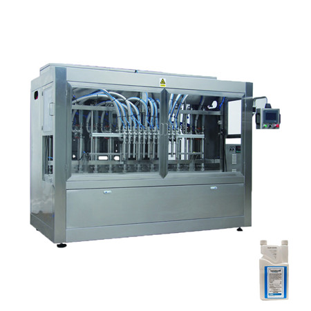 Monoblok Linearni stroj za punjenje čiste vode u boce od 5 l / proizvodna linija za zatvaranje mineralne vode od 5 litara / postrojenje za pranje 