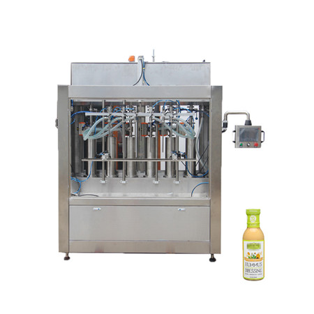 6000-12000bph Automatski sok za piće s čistom vodom Gazirani napici / tekućina za sok / staklo / kanta za pranje Punjenje i zatvaranje / punjenje u boce Mašina za pakiranje 