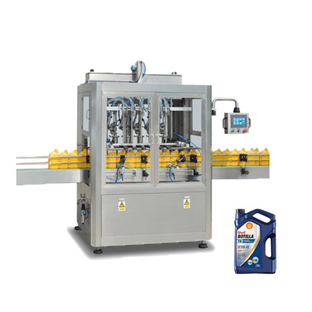 Stroj za automatsko punjenje flaša napitka od ulja u PLC kontroli sa Siemensovim elektroničkim dijelovima 